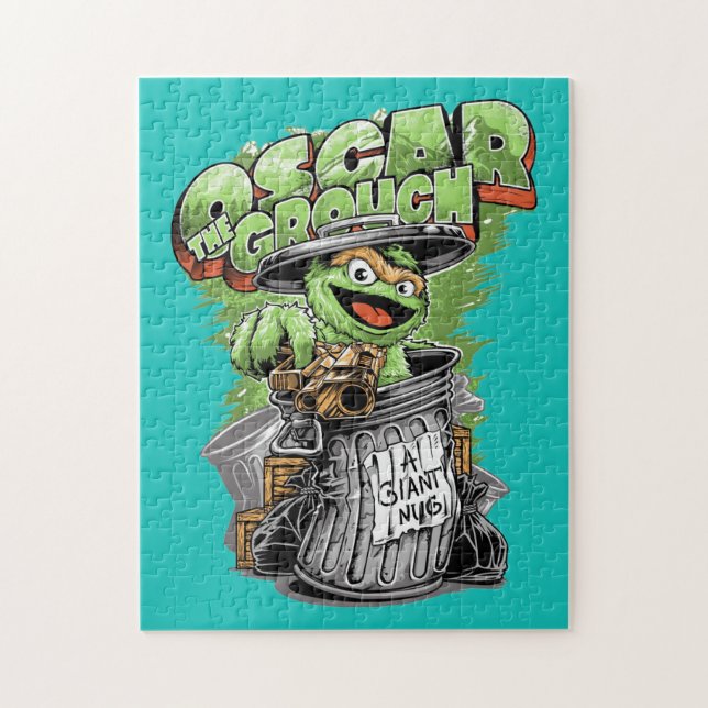 Green Garbage Monster  (Vertikal)