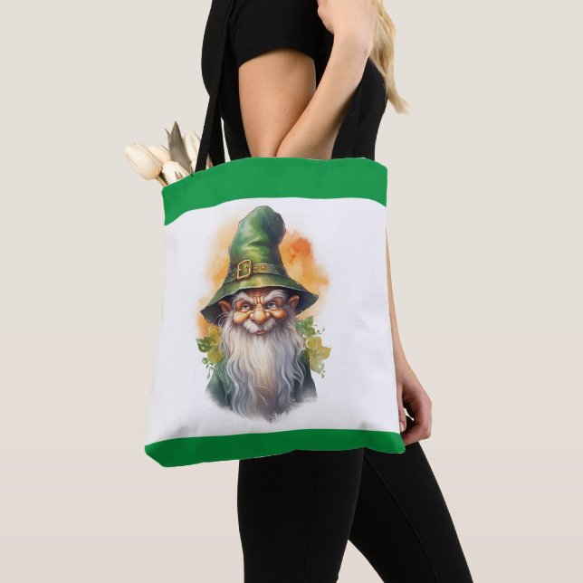 Green Garden Gnome 3 Tasche (Von Nahem)