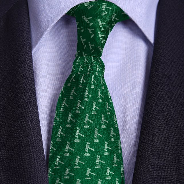 Green Gavel Pattern Attorney Krawatte (Von Creator hochgeladen)