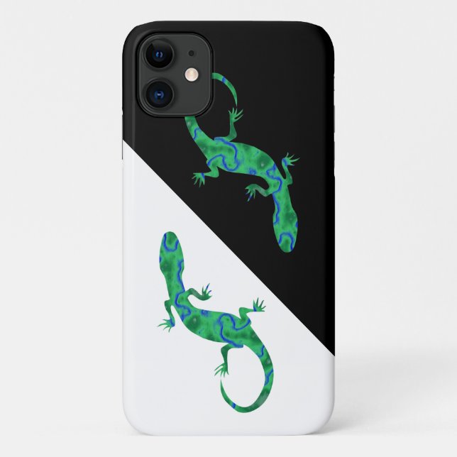 Green Gecko Case-Mate iPhone Hülle (Rückseite)