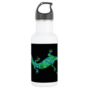 Green Gecko Edelstahlflasche
