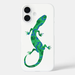 Green Gecko iPhone 16 Hülle