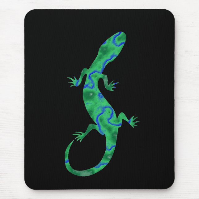 Green Gecko Mousepad (Vorne)