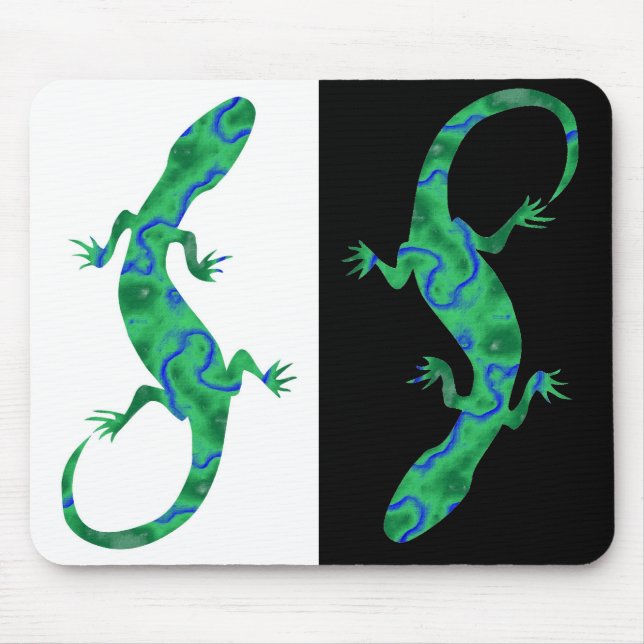 Green Gecko Mousepad (Vorne)