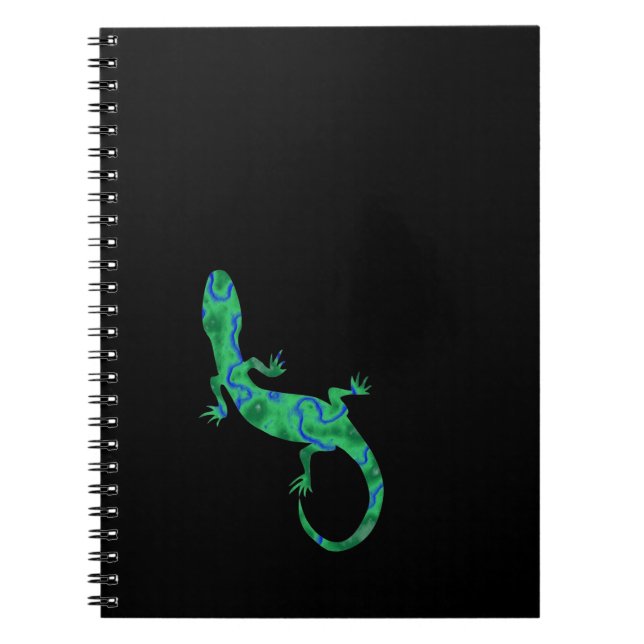 Green Gecko Notizblock (Vorderseite)