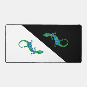 Green Gecko Schreibtischunterlage
