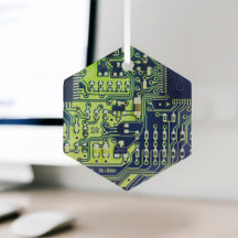 Green gedruckte Leiterplatte PCB Custom Geek