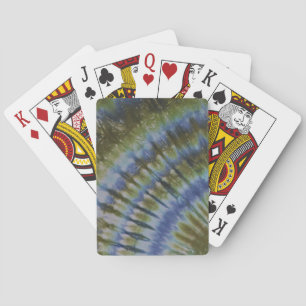 Green Gefärbte Krawatte Bicycle Playing Cards Spielkarten