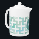 Green Geometric<br><div class="desc">Stilvoll und trendig modernes geometrisches Muster. Hier in den Farben der Meeresbäume, die für ein absolut elegantes Aussehen sorgen, präsentiert</div>