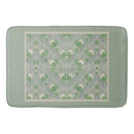 Green Geometric 1915 Hannah Borger Overbeck Badematte