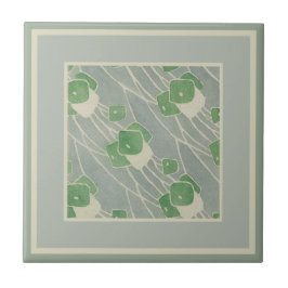 Green Geometric 1915 Hannah Borger Overbeck Fliese