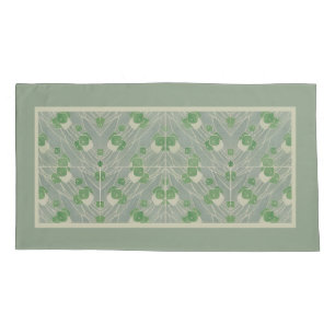 Green Geometric 1915 Hannah Borger Overbeck Kissenbezug