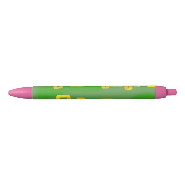 Green Geometric Pen Kugelschreiber (Vorderseite)