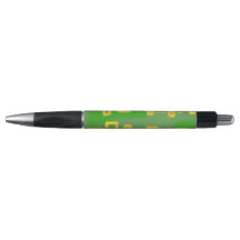 Green Geometric Songwriting Pen