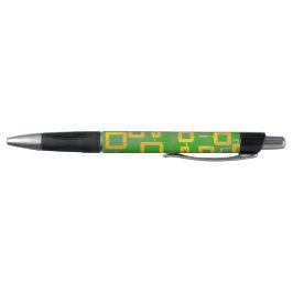 Green Geometric Songwriting Pen Kugelschreiber