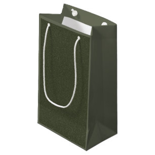 Green-Geschenktasche mit zwei Tonen Moos (benutzer Kleine Geschenktüte
