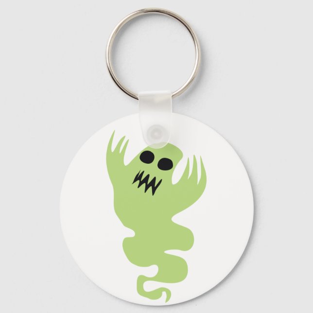 Green Ghost Schlüsselanhänger (Vorderseite)