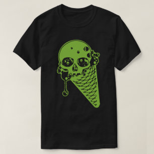 Green Giison Ice Creme Cone T - Shirt