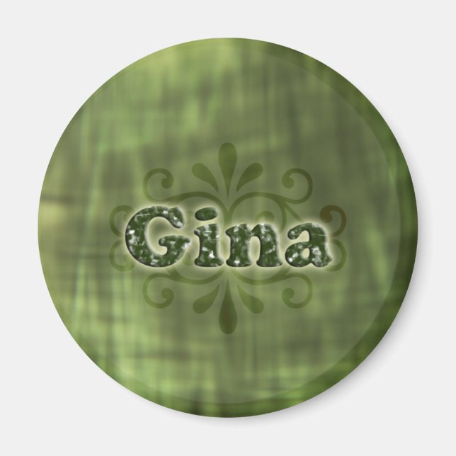Green Gina Magnet (Vorne)