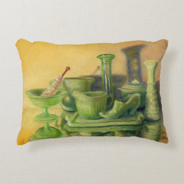 "Green Glassware" Dekokissen