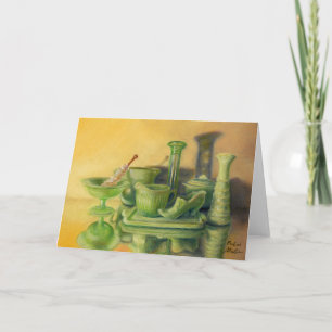"Green Glassware" Karte
