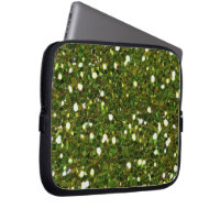 Green Glitzer Laptop Sleeve