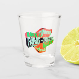 Green Glow Halloween Pun hat eine zahn-tastische N Schnapsglas