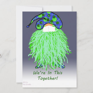 Green Gnome Card: Wir sind zusammen in diesem Karte