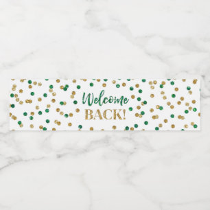 Green Gold Confetti - Willkommen zurück