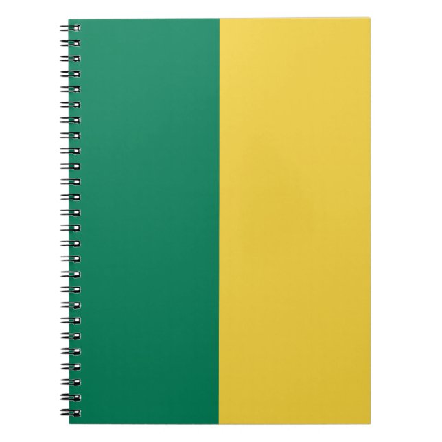 Green & Gold CUSTOM Notizblock (Vorderseite)