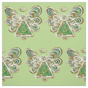 Green Golden Guardian Angel Kunststoffe Stoff