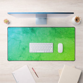 Green Gradient Marbour Mouse Pad - Custom Desk Mat Schreibtischunterlage