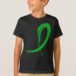 Green Graffiti Ribbon T-Shirt