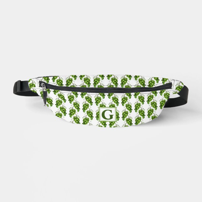 Green Grapes Fanny Pack Bauchtasche (Vorderseite)