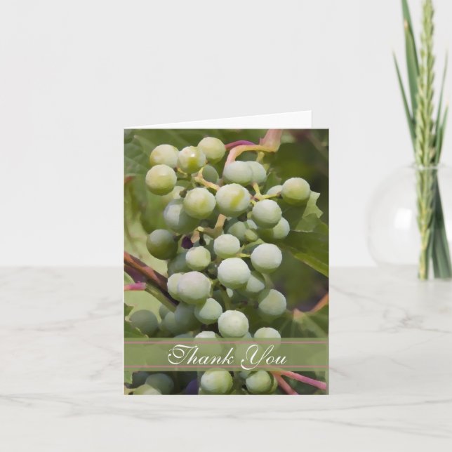 Green Grapes Vineyard Danke (Vorderseite)