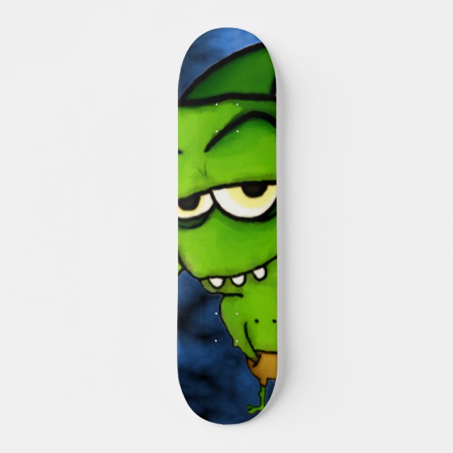 Green Gremlin Skateboard (Vorne)