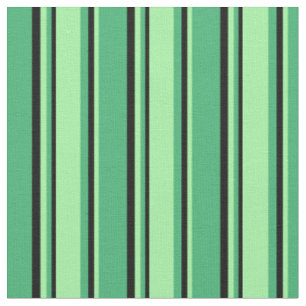 Green, grün und schwarz gefärbtes Muster Stoff