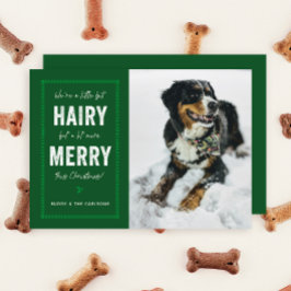 Green Hairy und Merry Pet Weihnachten