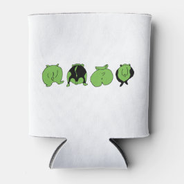 Green Hamster Hintern Dosenkühler