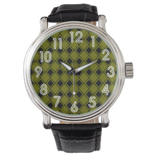 Green Harlequin Armbanduhr