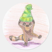 Green Hat Raccoon
