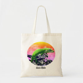 Green Hawaiian Gecko Rider Custom Quote, ZKA Tragetasche