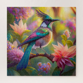 Green Headed Jay Fantasy Bird