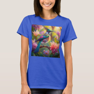 Green Headed Jay Fantasy Bird T-Shirt
