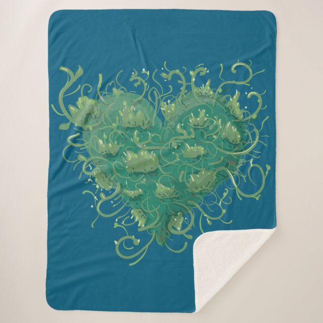 Green Heart Inside Sherpadecke (Vorderseite)
