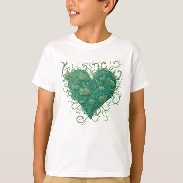 Green Heart Inside T-Shirt (Vorderseite)