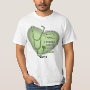 Green Heart ObGyn Nurse T-Shirt