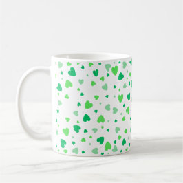 Green Hearts Kaffeetasse