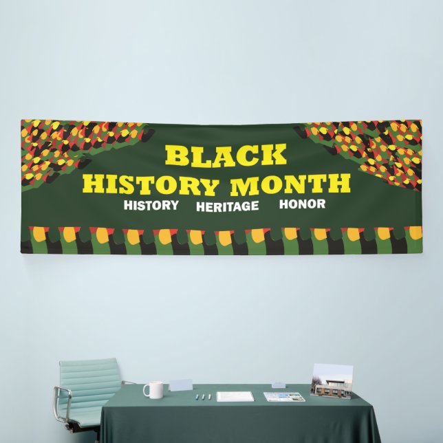Green Heritage Banner - Schwarze Geschichte Monat (Messeveranstaltung)