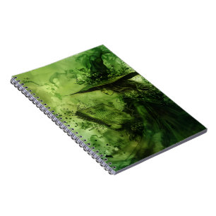 Green-Hexe-Notebook Notizblock
